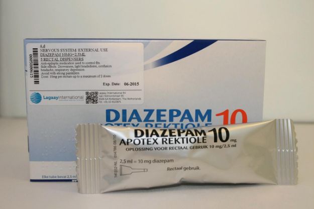 Diazepam 10mg/2,5ml - 2 rectiole *